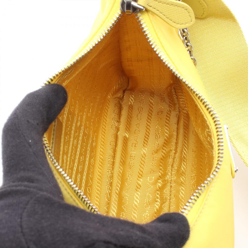 Prada Edition Shoulder Bag Leather Yellow - Picture 3 of 4